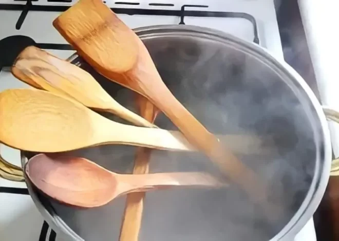 Cucharones de madera llenos de bacterias y gérmenes, cómo desinfectarlos naturalmente