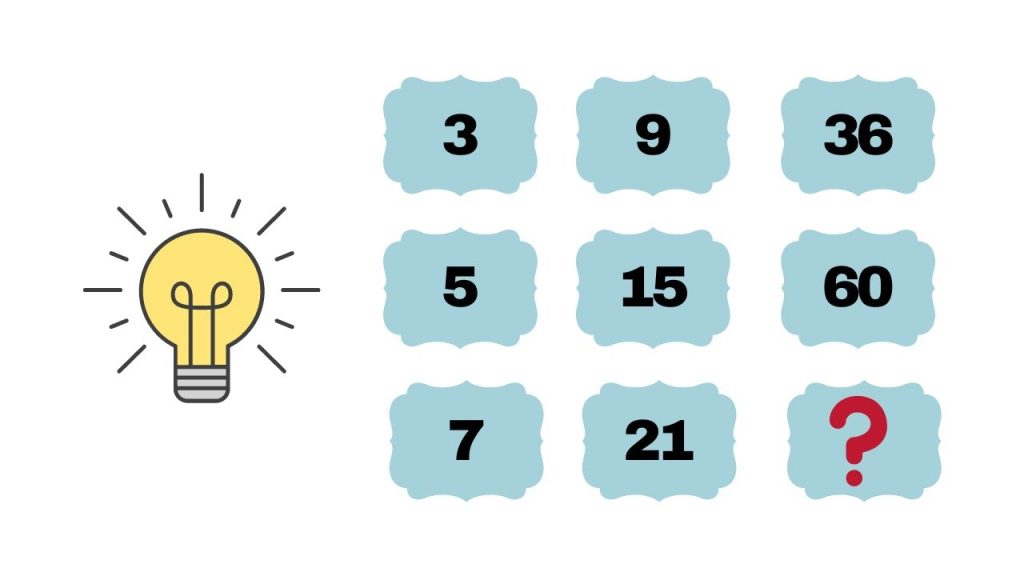 Test matematico, falta un numero pero solo los mas inteligentes sabran decir cual