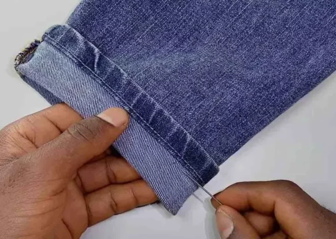 Cómo acortar jeans en dos sencillos pasos: es más fácil de lo que piensas