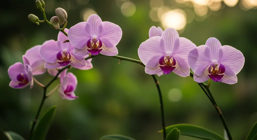 A healthy and lush orchid with this DIY syrup: it’s a real wonder