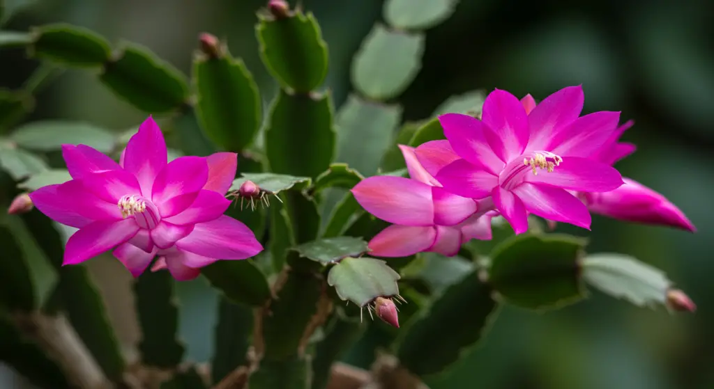 Christmas Cactus, this is enough to make it magically bloom