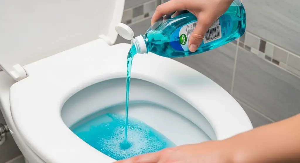 Dish soap in the toilet, the solution to many problems: what happens if you try it?