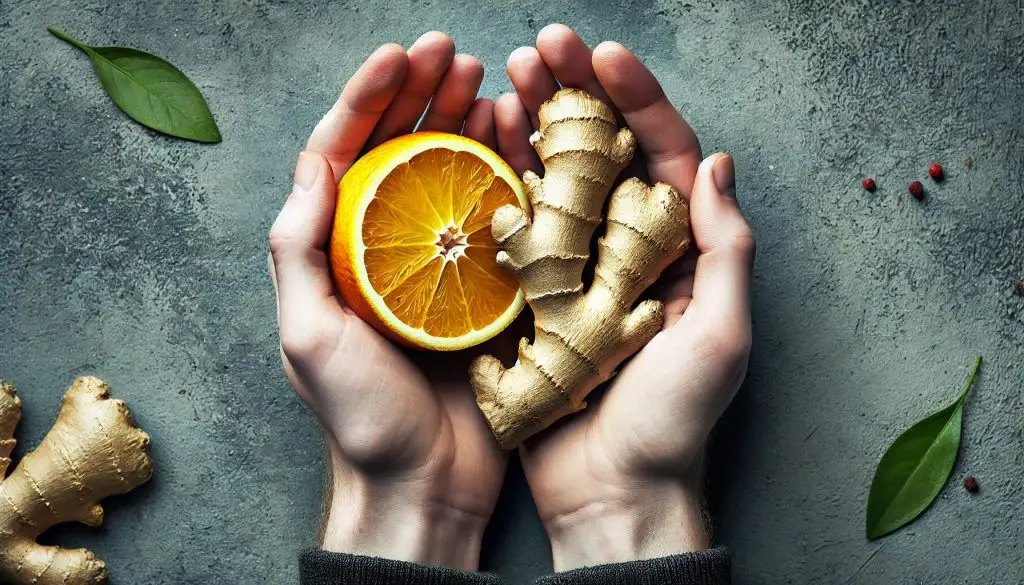 Don’t throw away the orange peels. Combine them with ginger, it’s really powerful