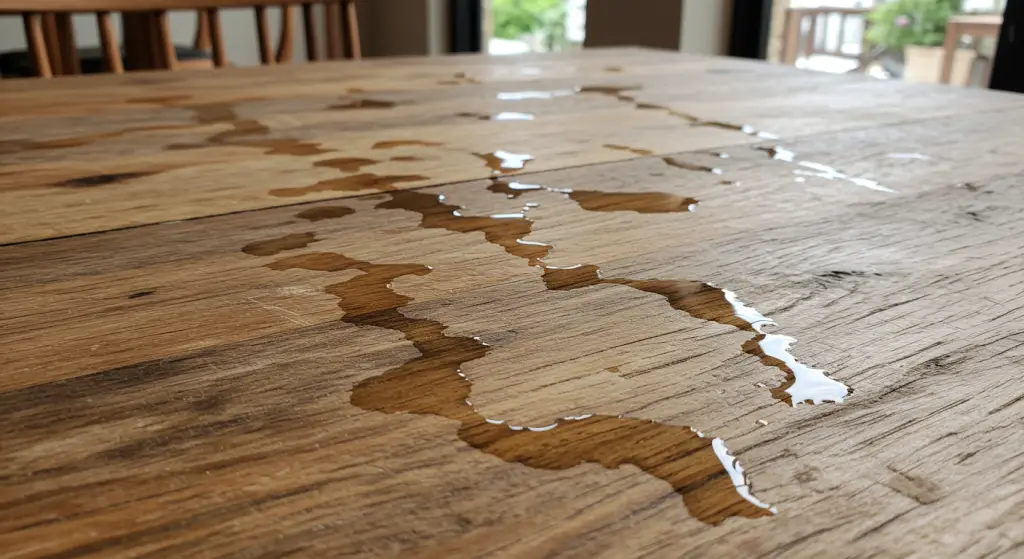 Grandma’s secret for removing water stains from wood: they always know everything.