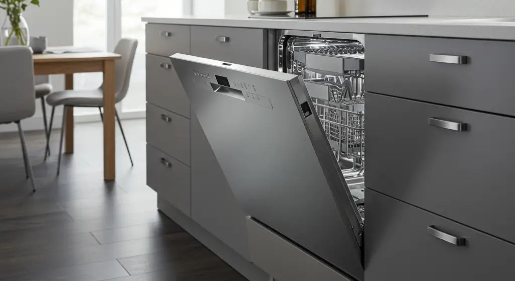 How to fit more dishes in the dishwasher? Just click this option.