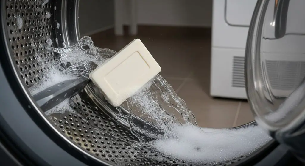 Marseille soap: put it in the washing machine and it will give you extraordinary results.
