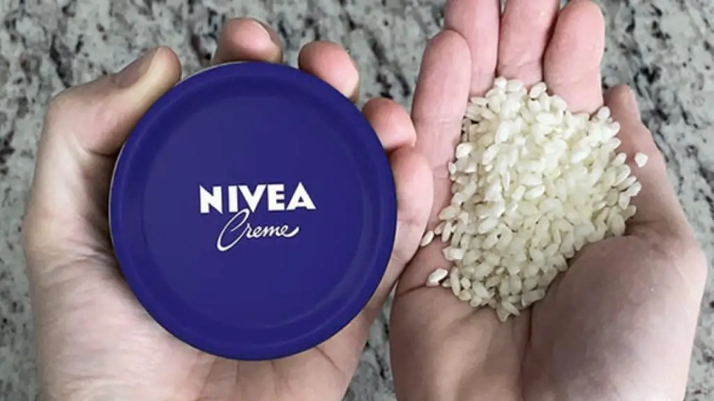 Mix Nivea and Rice : If only I had known this earlier