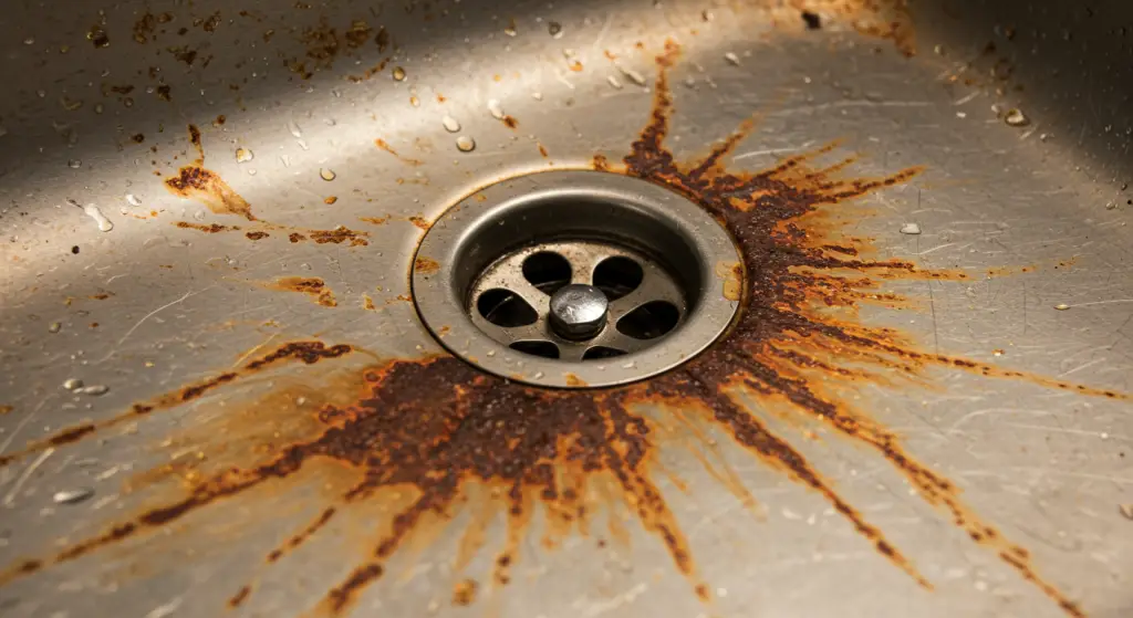 Rust on the sink, with this secret ingredient you can say goodbye to it