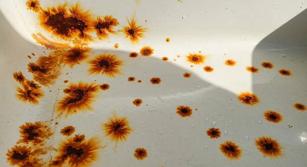 Rust stains in the tub or toilet: how to remove them: perfect sanitary ware
