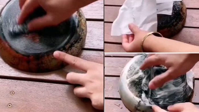This is how I prepare the most powerful natural descaler. I no longer need to scrub